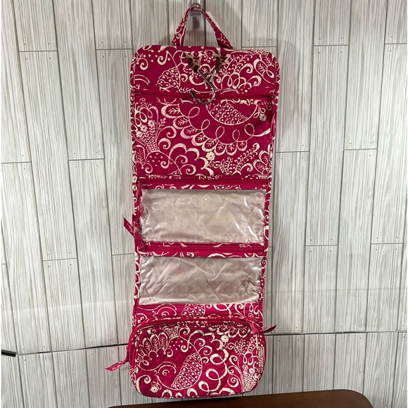 Vera Bradley Handbags - Vera Bradley "Twirly Birds Pink" Hanging Travel Organizer